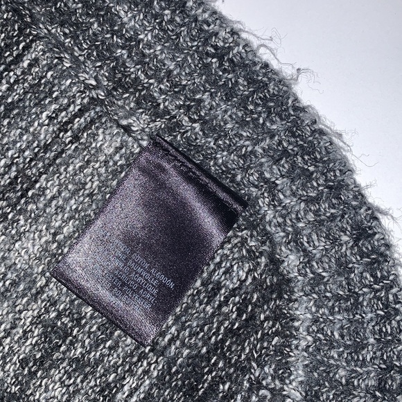 Anthropologie Field Flower Long Black, White, and Grey Sweater - Women’s Size XS - Picture 7 of 8